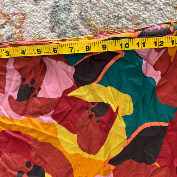 Marine Layer Ryan Slip Midi Skirt in Exploded Floral - Picture 2 of 4